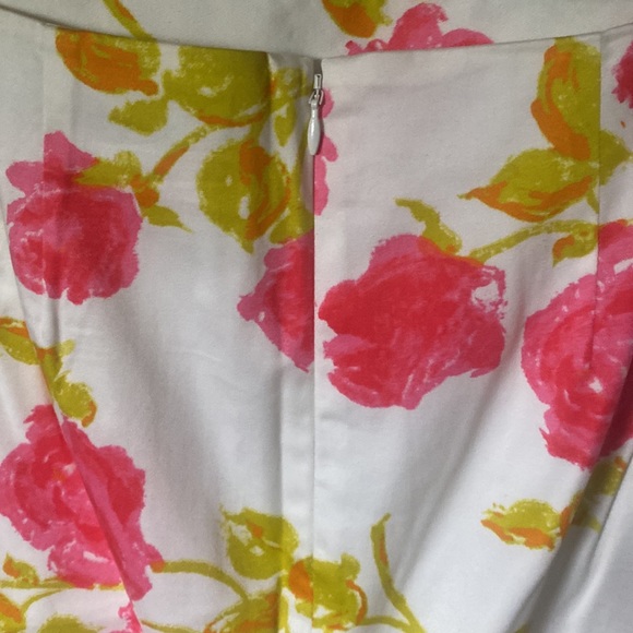 {ANN TAYLOR} ~ 10P ~ Floral ~ lined ~ and like new! - Picture 3 of 8